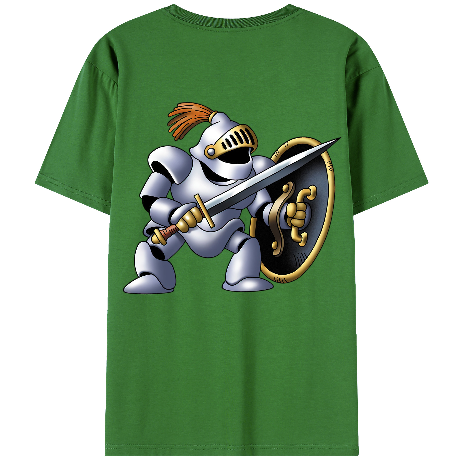 （画像用） ドラゴンクエスト Doragon Kuesuto Dragon Quest レディース半袖Tシャツ(バックプリント)